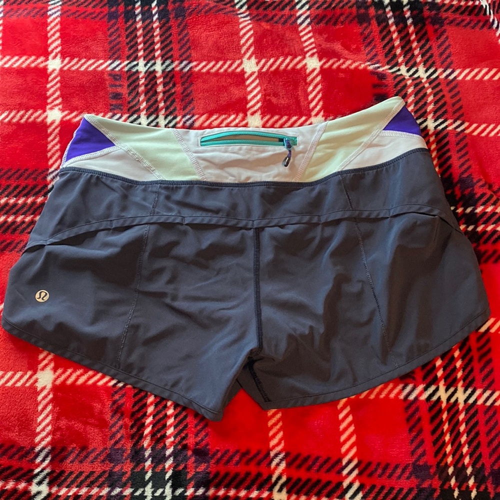 Lululemon speed up shorts size 6